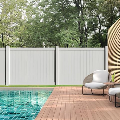 Pool Vinyl Fence