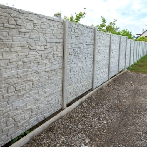 Precast with Columns Fence