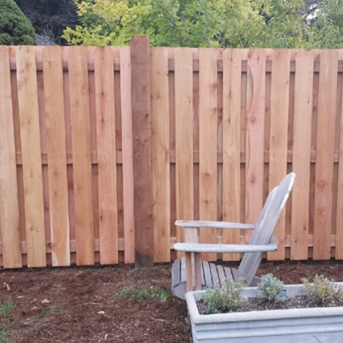 Shadowbox Fence